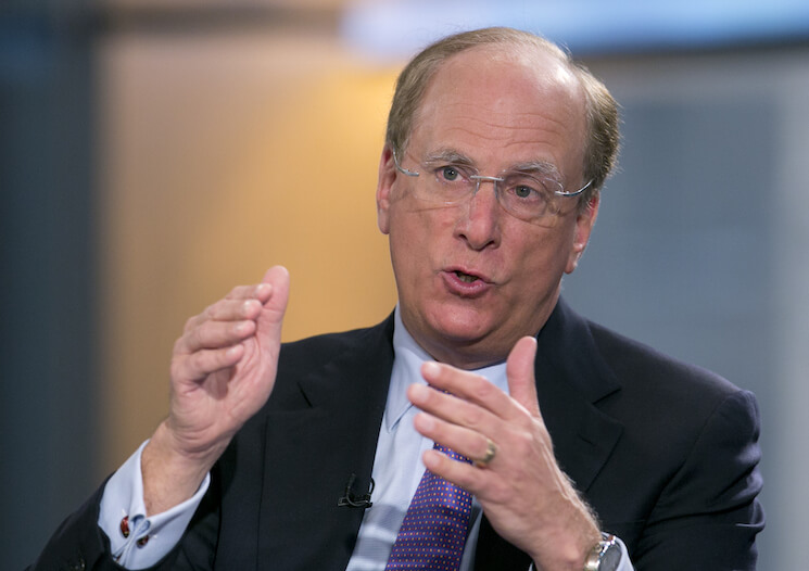 BlackRock Chairman and CEO Larry Fink.