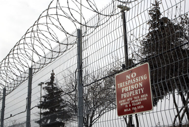 Photo of the Mound Correctional Facility in Detroit, Michigan. 