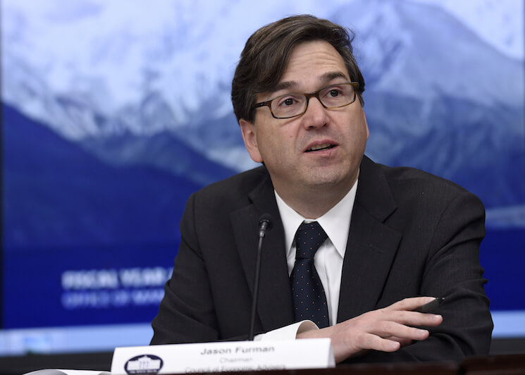 Photo of Jason Furman, the Chairman of the White House Council of Economic Advisers. 