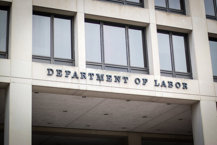 The Department of Labor building in Washington, DC. New research reviews unemployment data from Washington state to show that where you work is important to what you earn.