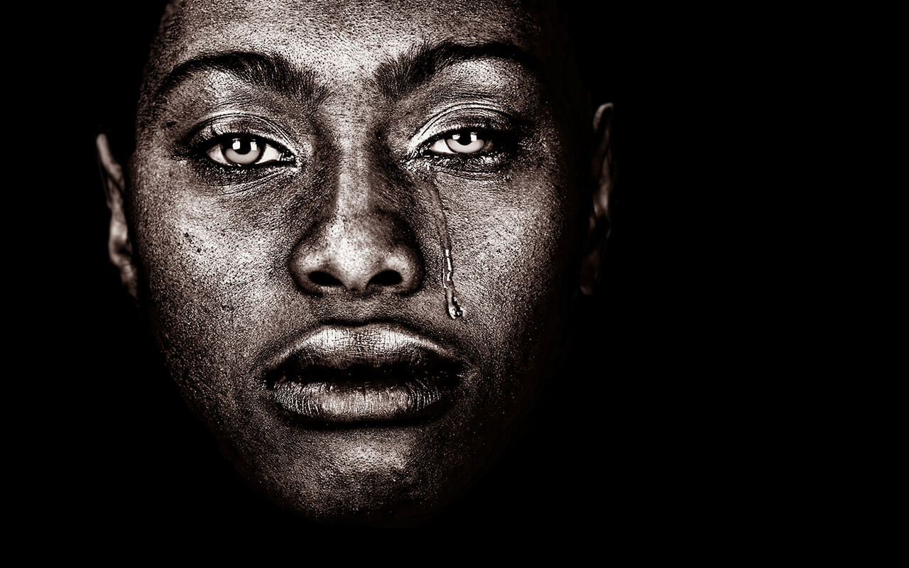 Black Woman Crying Equitable Growth 