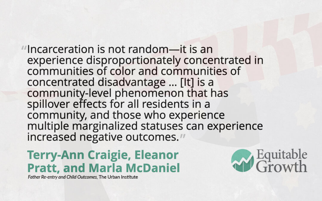 Quote from Terry-Ann Craigie and co-authors on incarceration