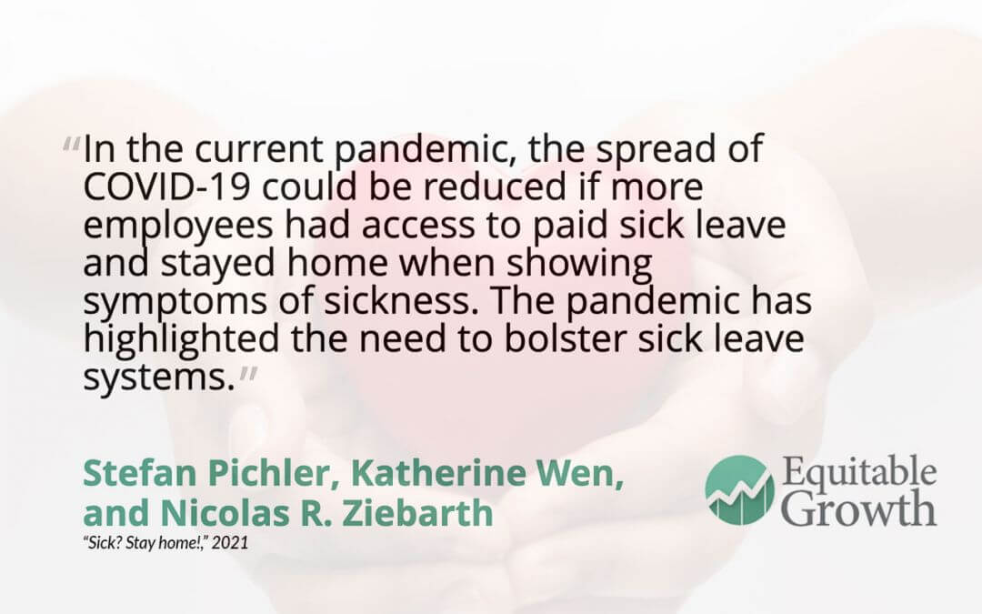 Quote from Nicolas Ziebarth and co-authors on paid sick leave