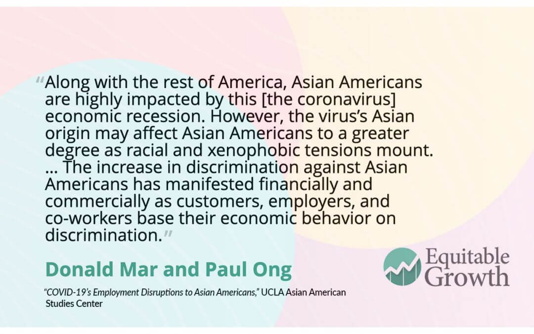 Quote from Paul Ong and co-author on Asian American discrimination during coronavirus 