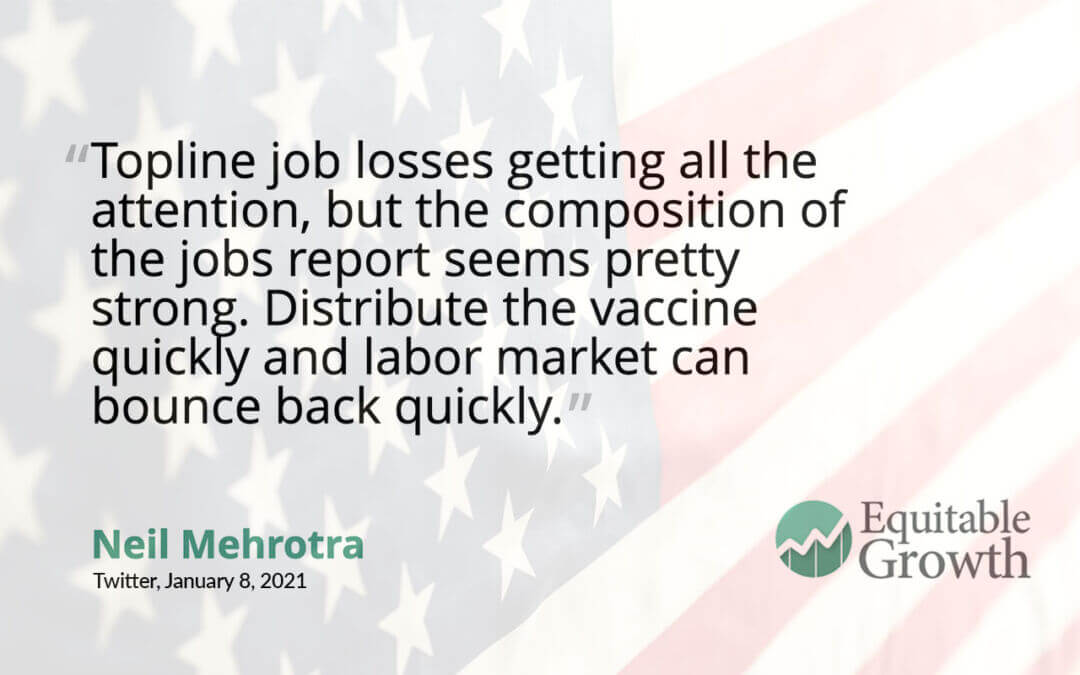 Quote from Neil Mehrotra on the COVID-19 vaccine and the labor market