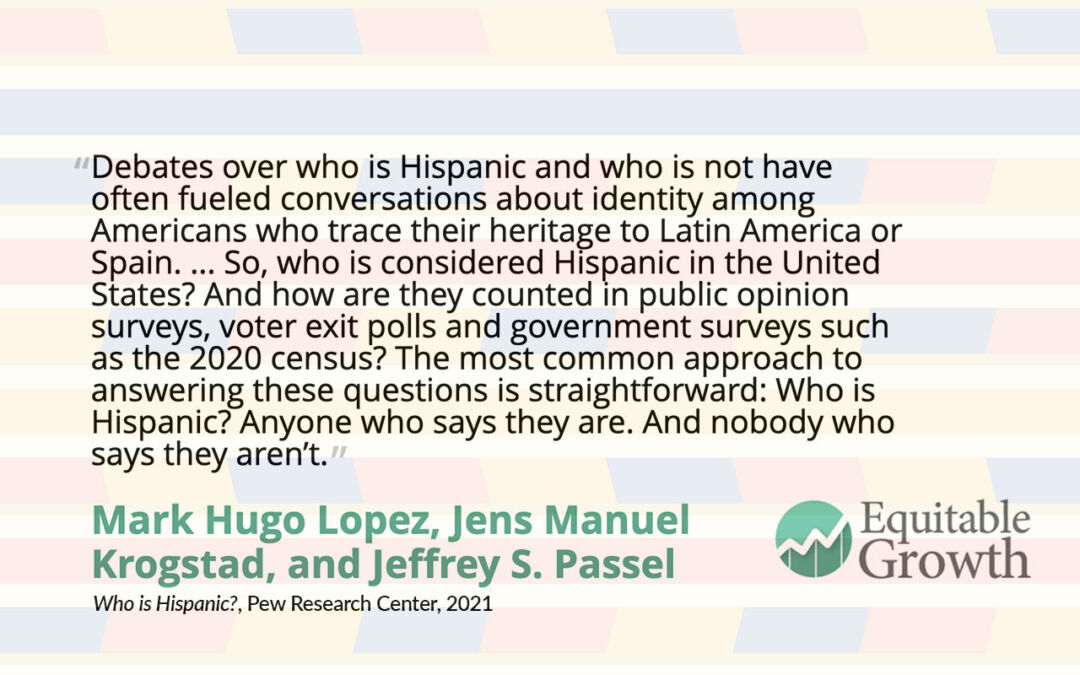 Quote from Mark Hugo Lopez on Hispanic identity