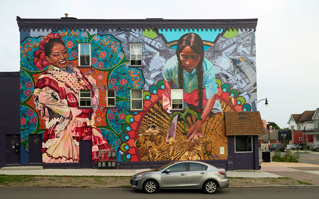 Hispanic and Latinx communities mural